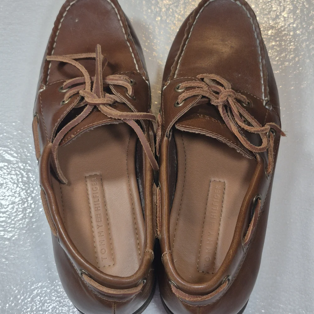 Tommy Hilfiger Brown Leather loafers
